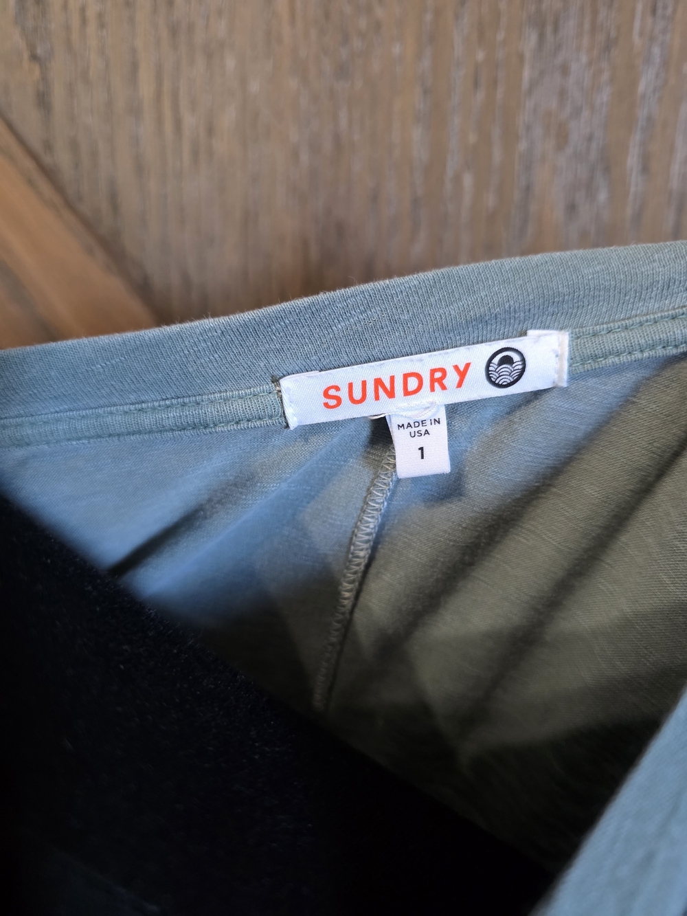 Sundry Short Sleeve Maxi Tee Dress - Picture 4 of 4